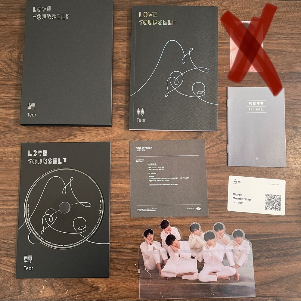 BTS Love Yourself Tear Album Version U